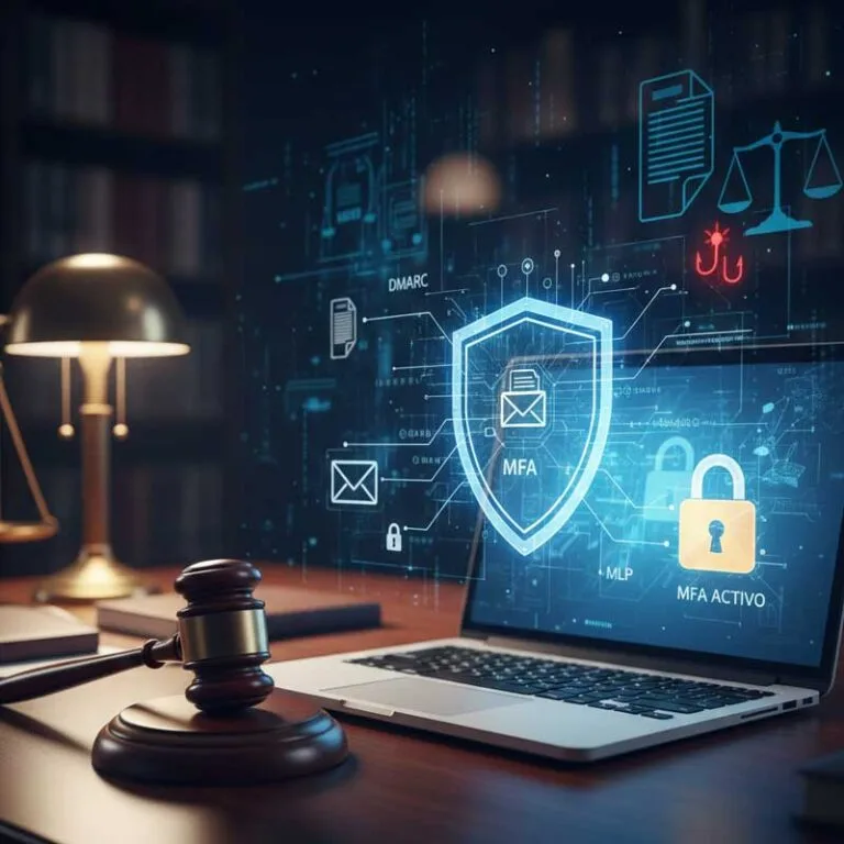 Ciberseguridad para firmas de abogados: cómo proteger casos, clientes y correos