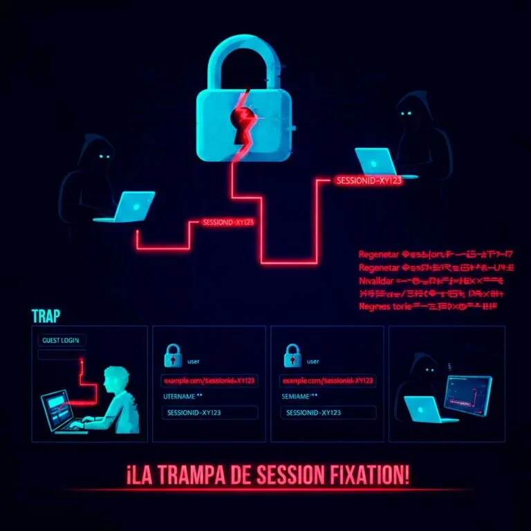 Session fixation: la trampa que hace que tú “entregues” tu sesión