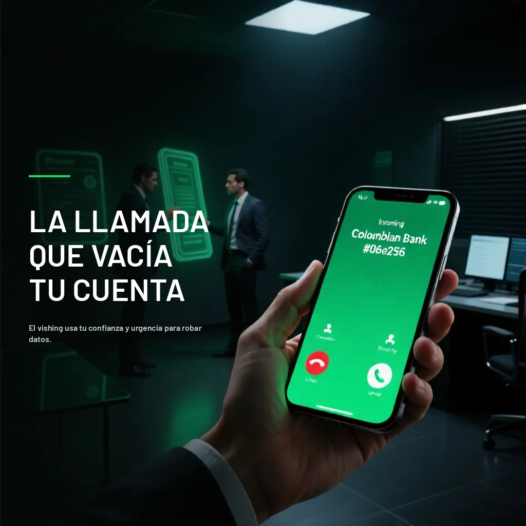 Vishing: La Estafa Telefónica que Está Vaciando Cuentas Bancarias en Colombia