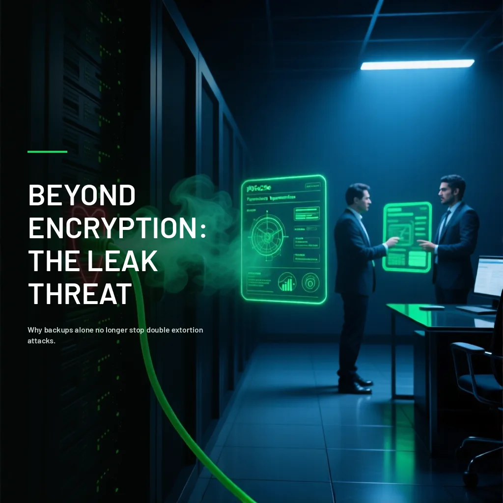 Double Extortion Ransomware: When Attackers Don't Just Encrypt, They Leak