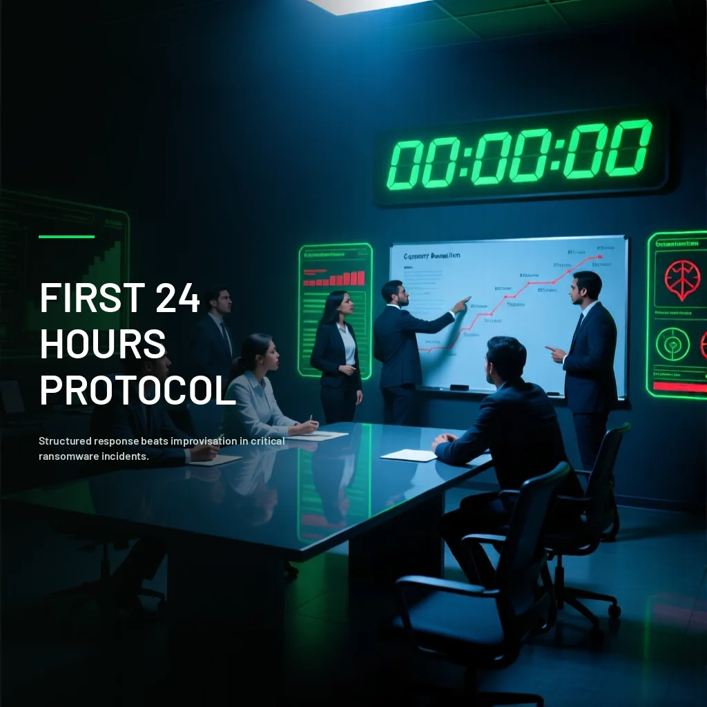 Ransomware Incident Response Plan: The First 24 Hours