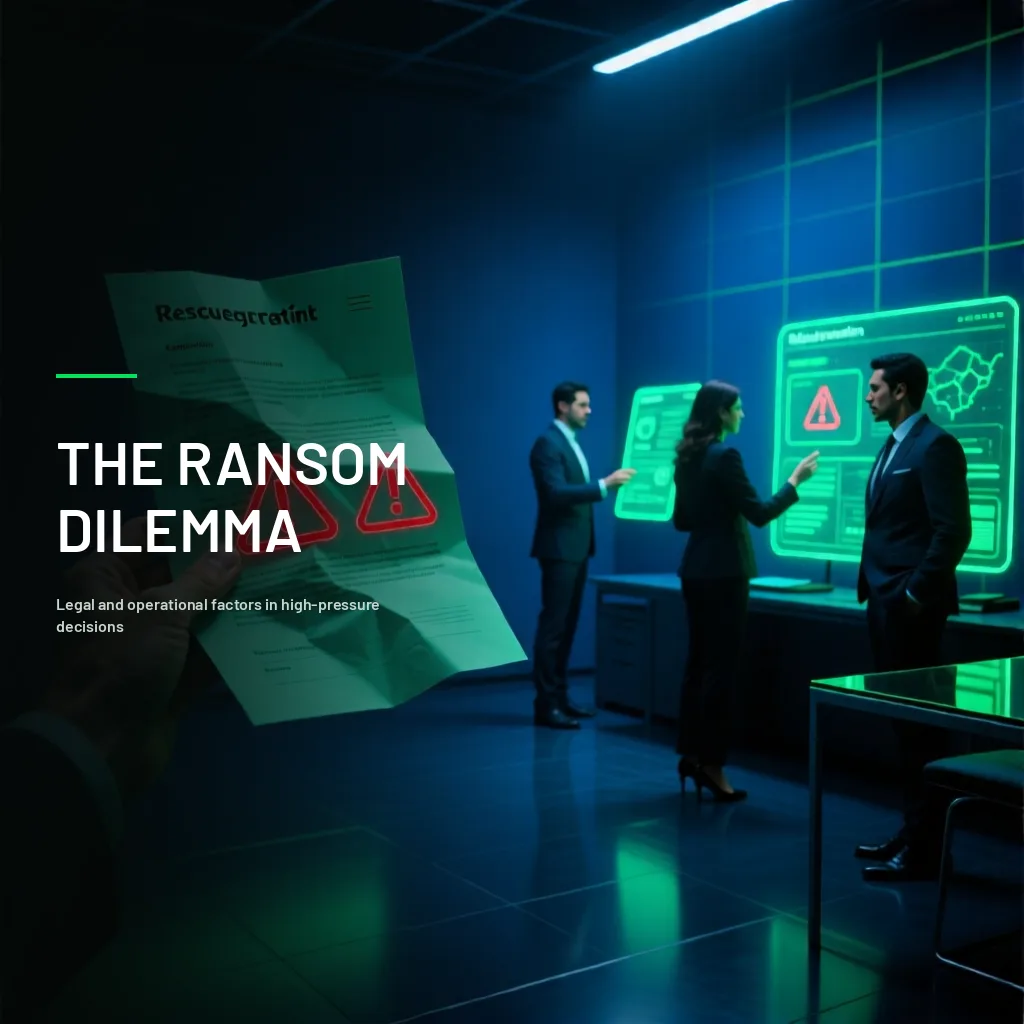 Should You Pay a Ransomware Ransom? What the Law and Experience Say