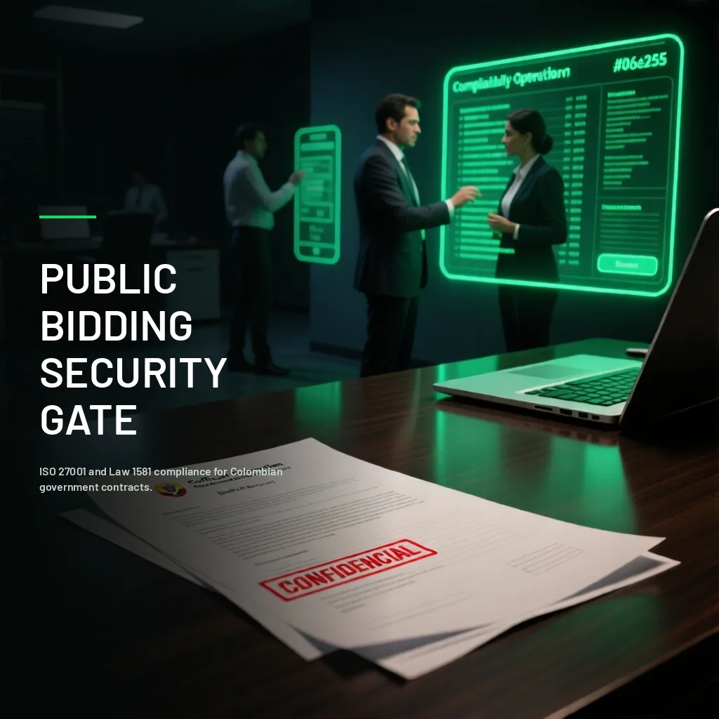 Cybersecurity and Public Procurement in Colombia: Requirements You Must Meet