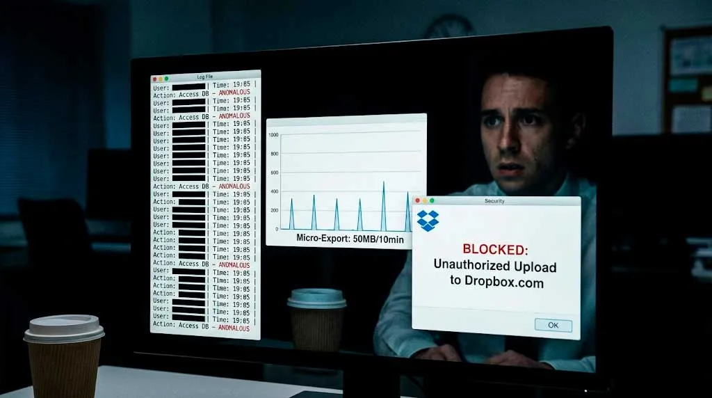 caso real de empleado robando informacion