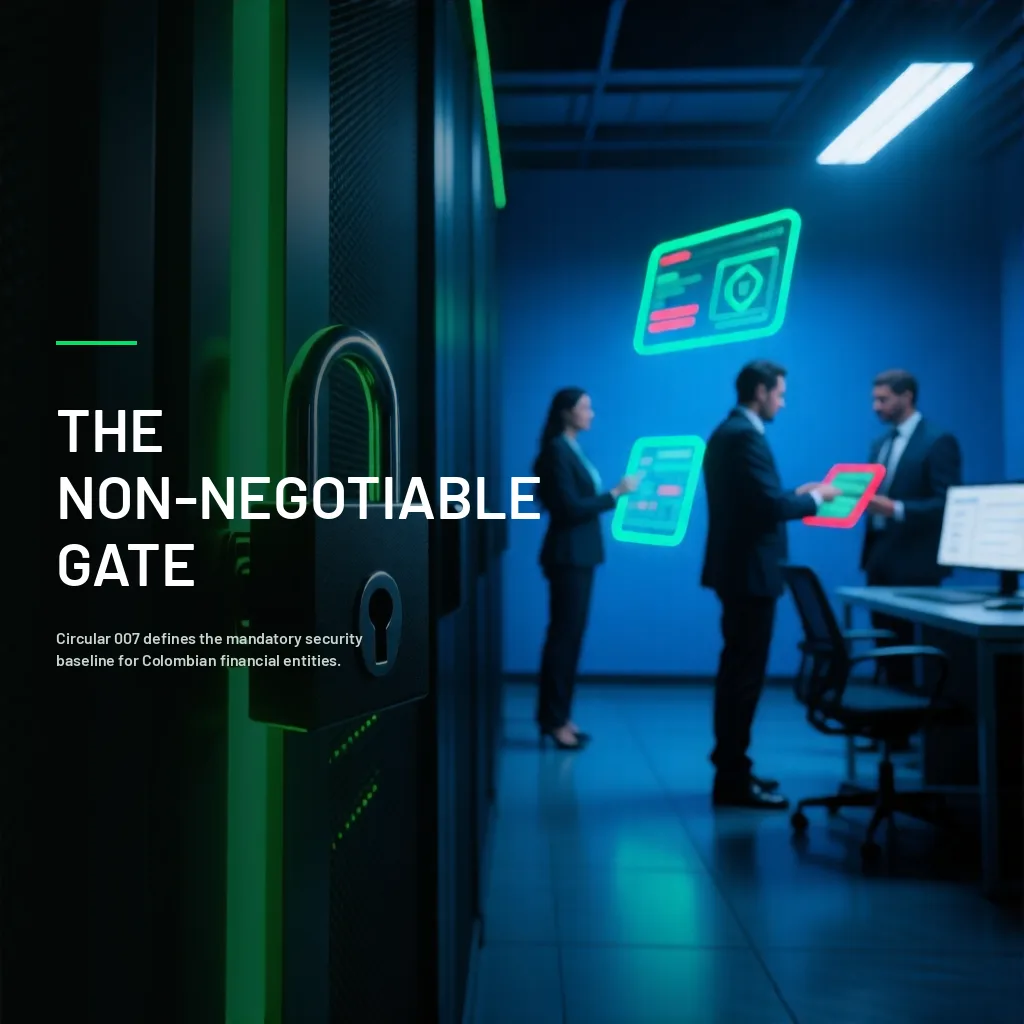 SFC Circular 007: Cybersecurity Requirements for Colombia's Financial Sector