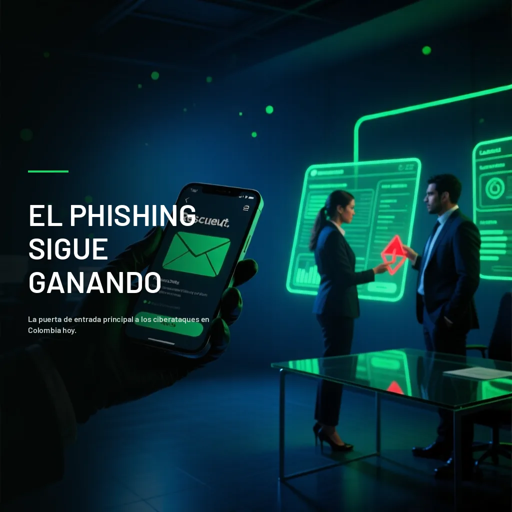 Phishing en Colombia: Por Qué Sigue Siendo la Puerta de Entrada #1 de los Ataques