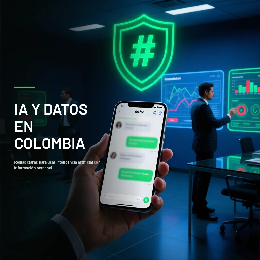 IA y datos personales en Colombia: lo que exigen la Ley 1581 y la Circular 002 de la SIC