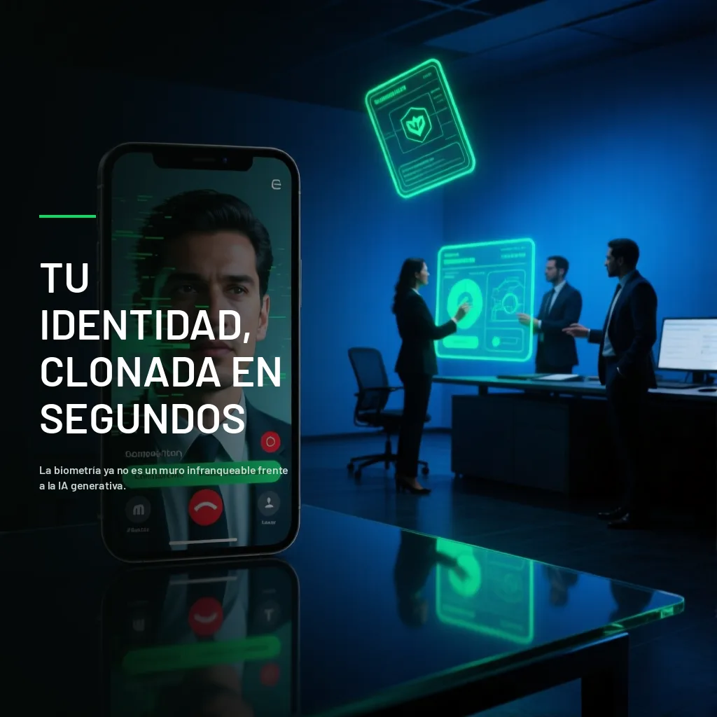 Deepfakes Financieros: Cómo Clonan tu Voz y tu Rostro para Vaciar tu Cuenta