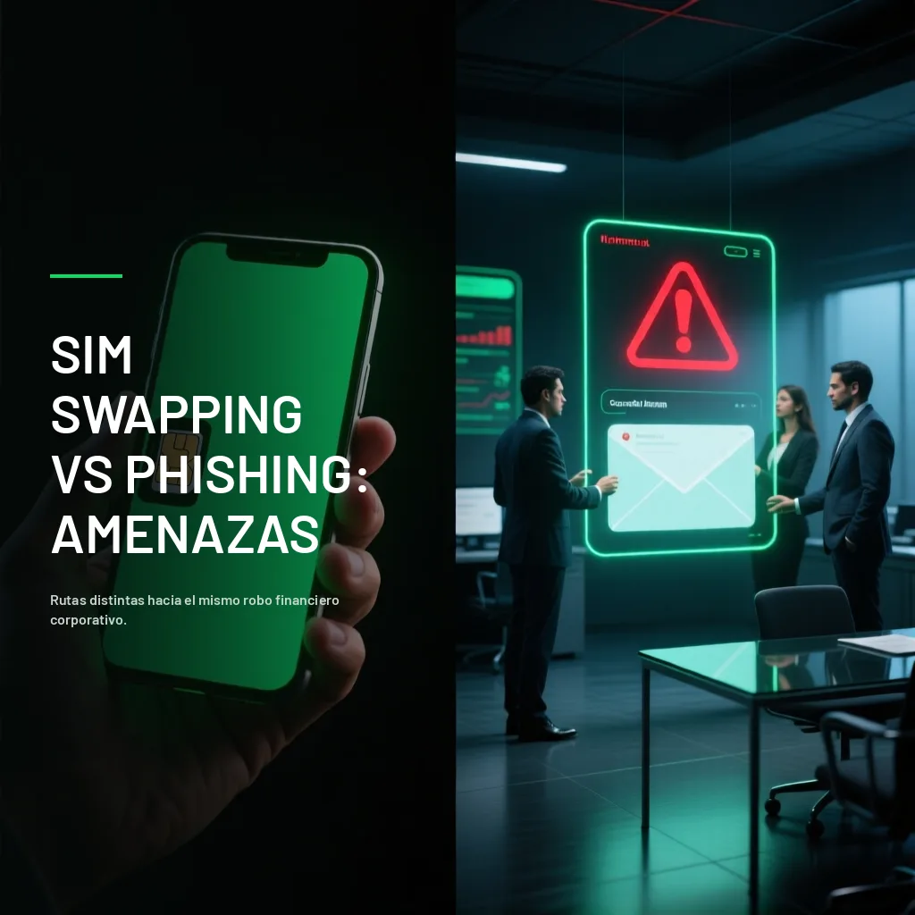 SIM Swapping vs. Phishing Bancario: ¿Cuál es Más Peligroso para tu Empresa?