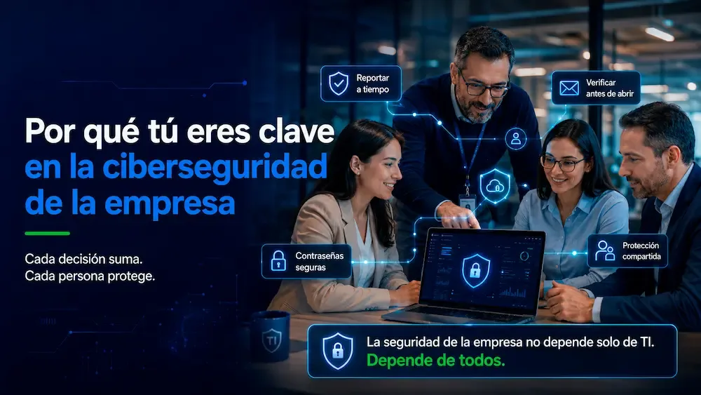 por que eres clave en la ciberseguridad e la empresa