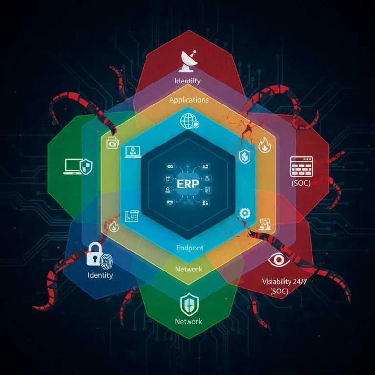 🛡️ Seguridad por capas: la diferencia entre un susto y un incidente (y por qué tu ERP está en el centro)