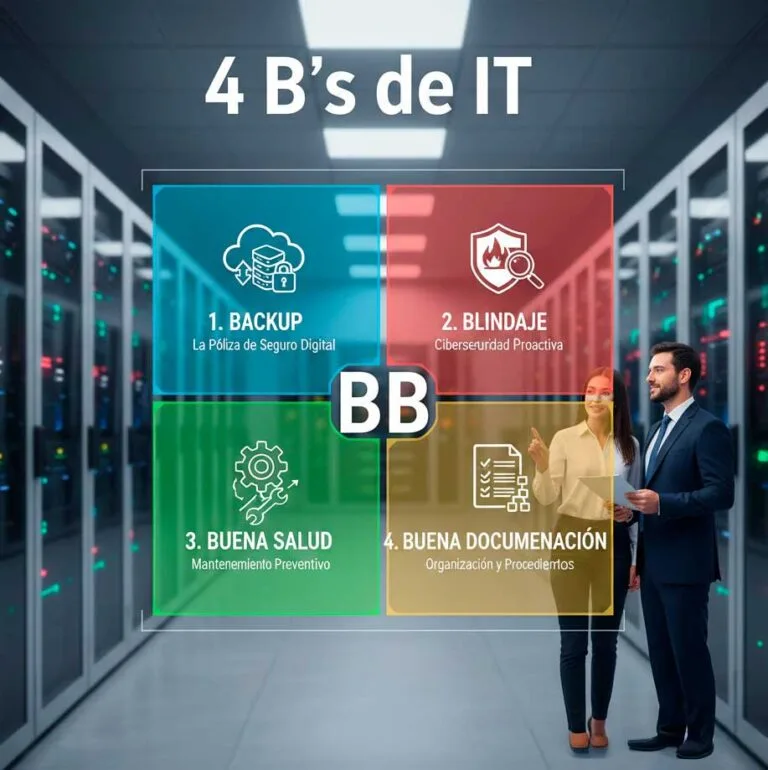 La Fórmula de las 4 B en Informática Cómo asegurar la continuidad del negocio y proteger su información crítica