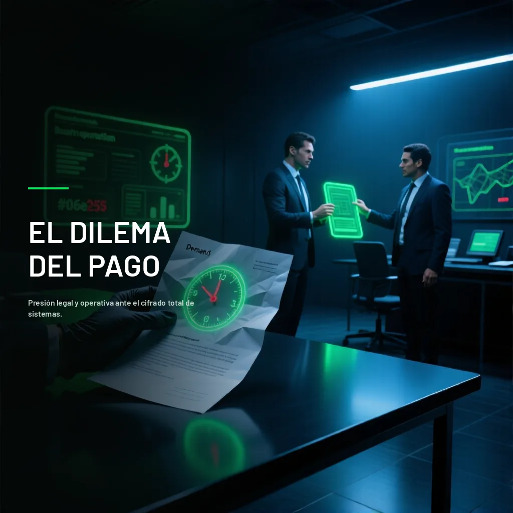 ¿Debo Pagar el Rescate de un Ataque de Ransomware? Lo que Dice la Ley y la Experiencia