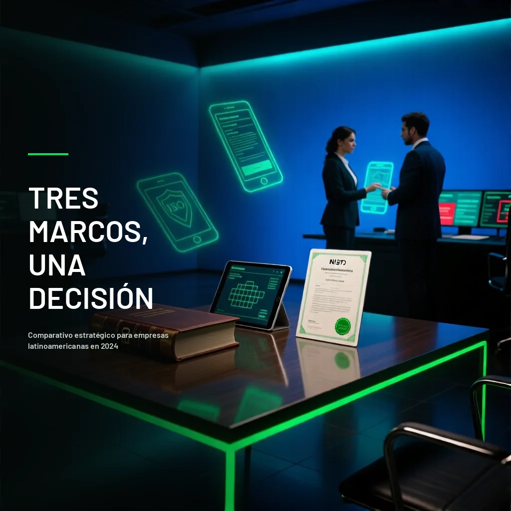 ISO 42001 vs NIST AI RMF vs Ley de IA de la UE: cuál necesita su empresa