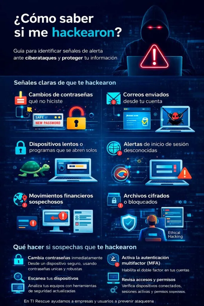 me hackearon que hacer