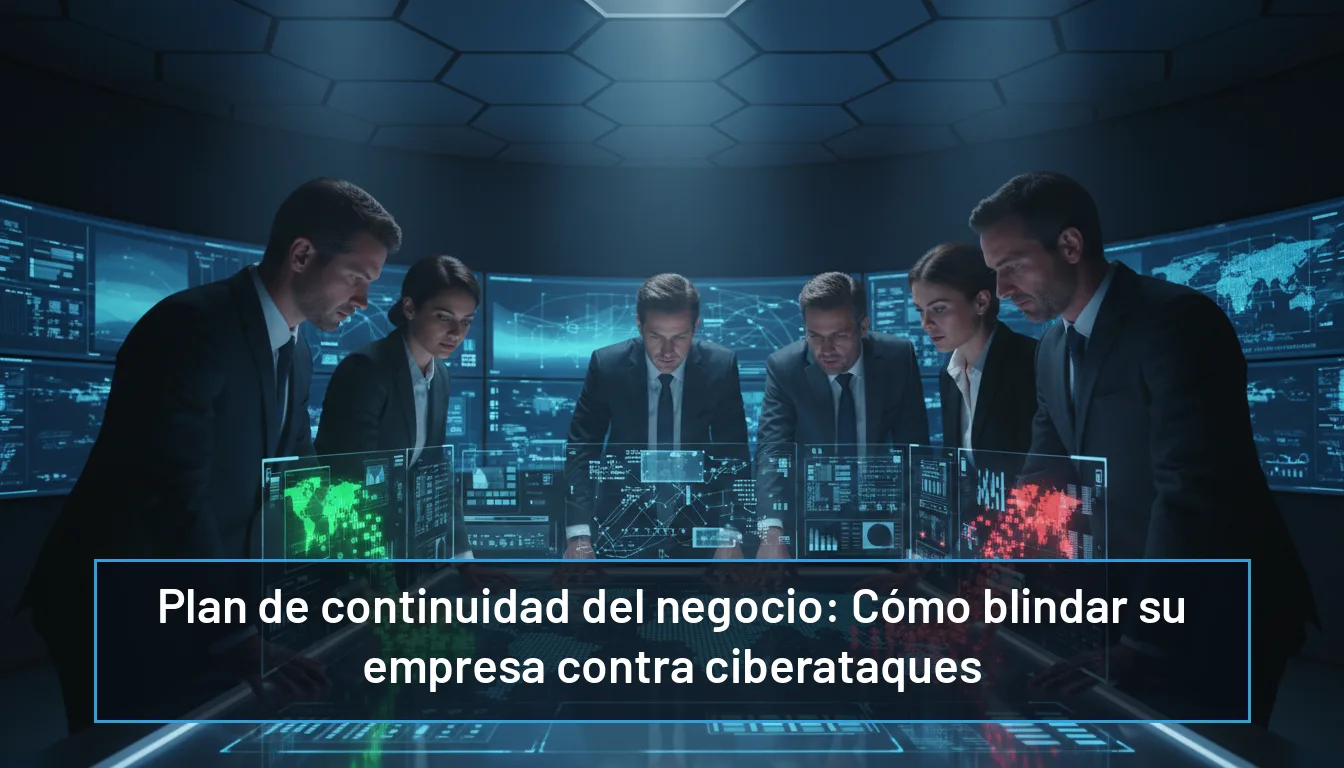 Plan de continuidad del negocio: Cómo proteger su empresa de ciberataques
