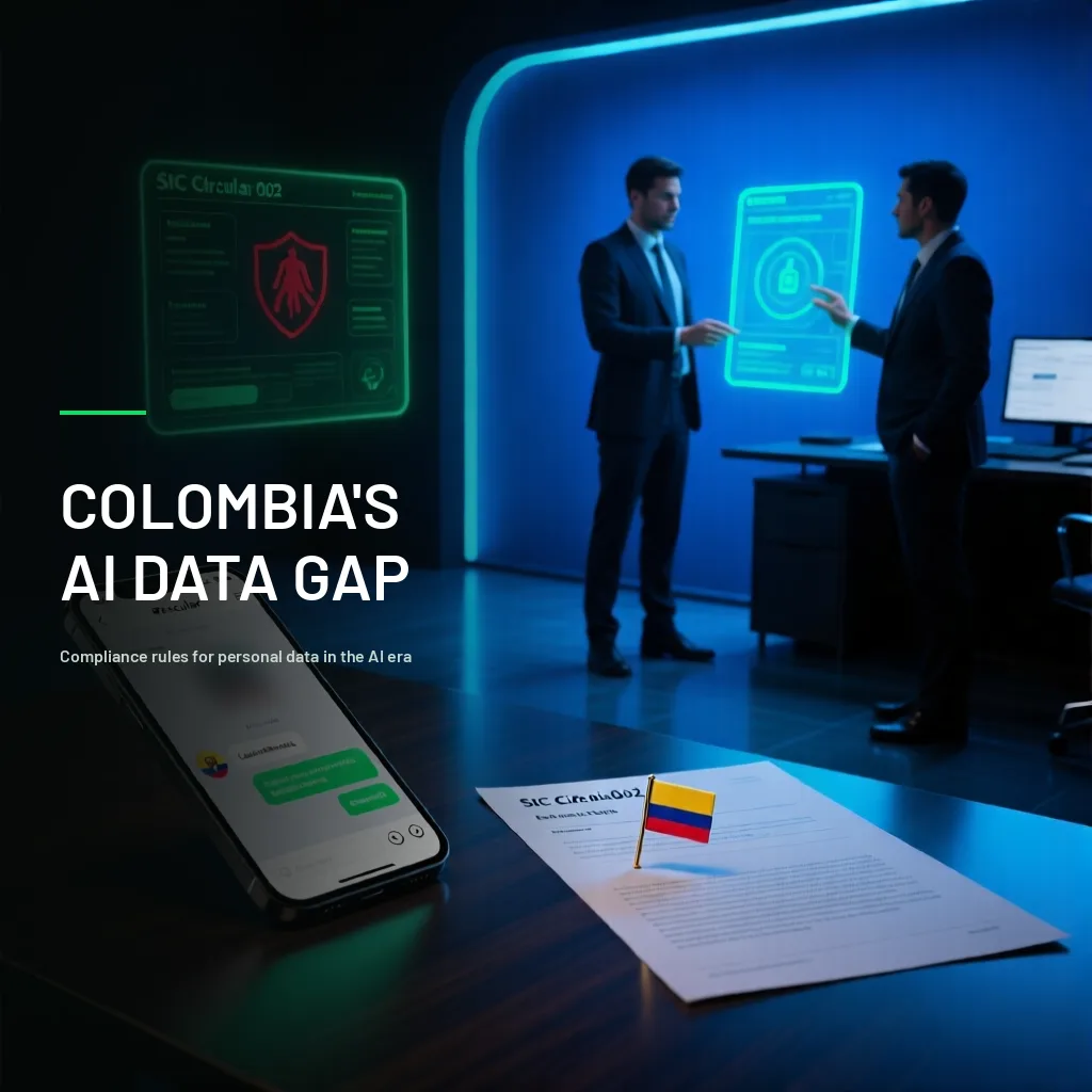 AI and personal data in Colombia: what Law 1581 and SIC Circular 002 require
