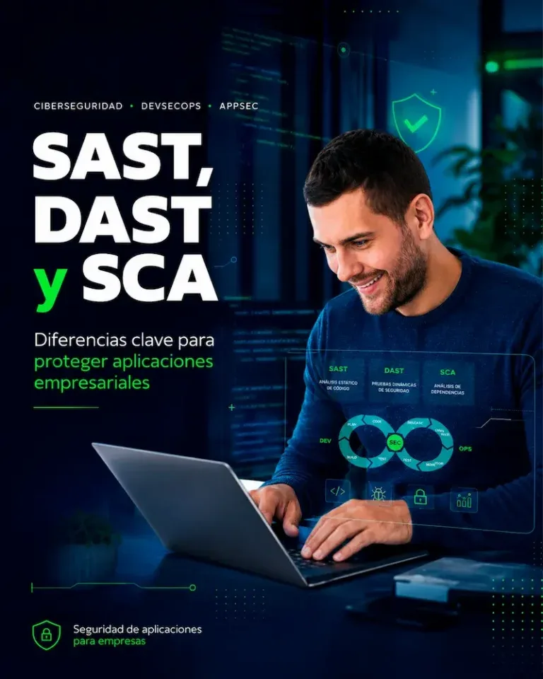 SAST, DAST y SCA: diferencias clave para proteger aplicaciones empresariales
