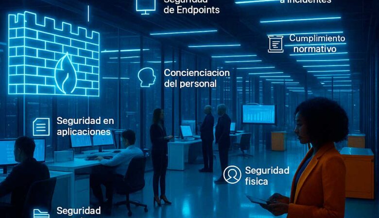 ¿Qué protege una empresa de ciberseguridad? Descubre los flancos clave que blindan tu negocio