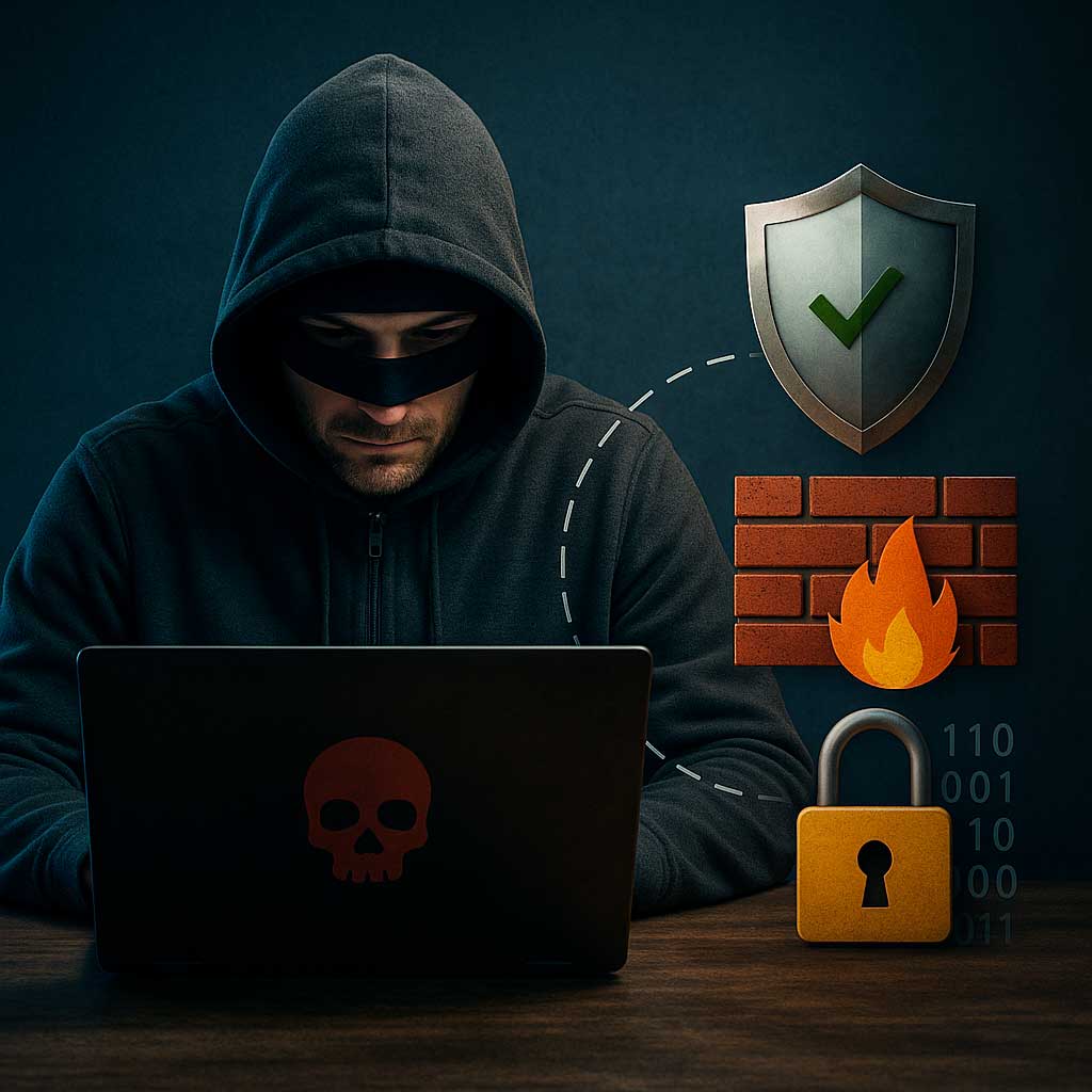 Cómo los hackers evaden antivirus, firewalls y controles de seguridad