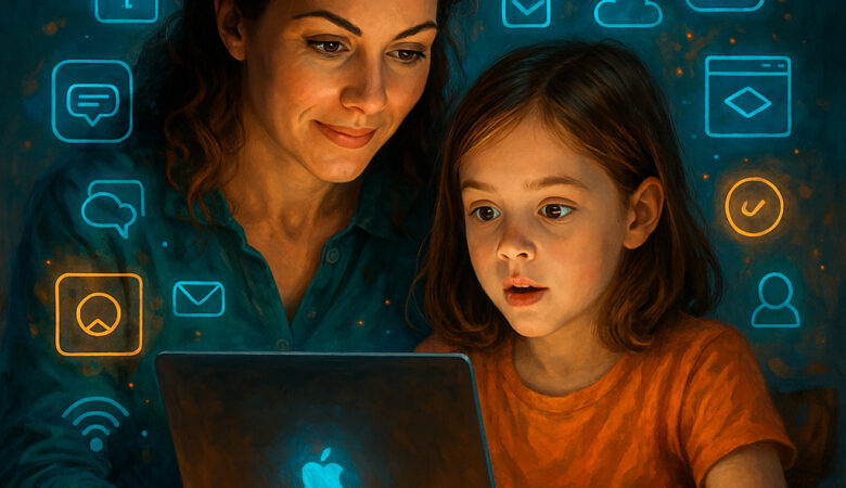 Seguridad digital en familia: cómo enseñar a tus hijos a navegar de forma segura