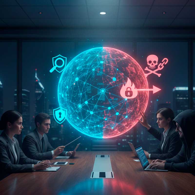 Auditoría interna vista desde el lado del atacante