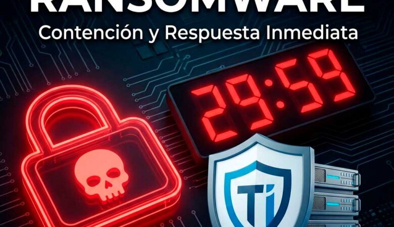 Ransomware: Protocolo de Contención de 30 Minutos (Guía de Rescate)