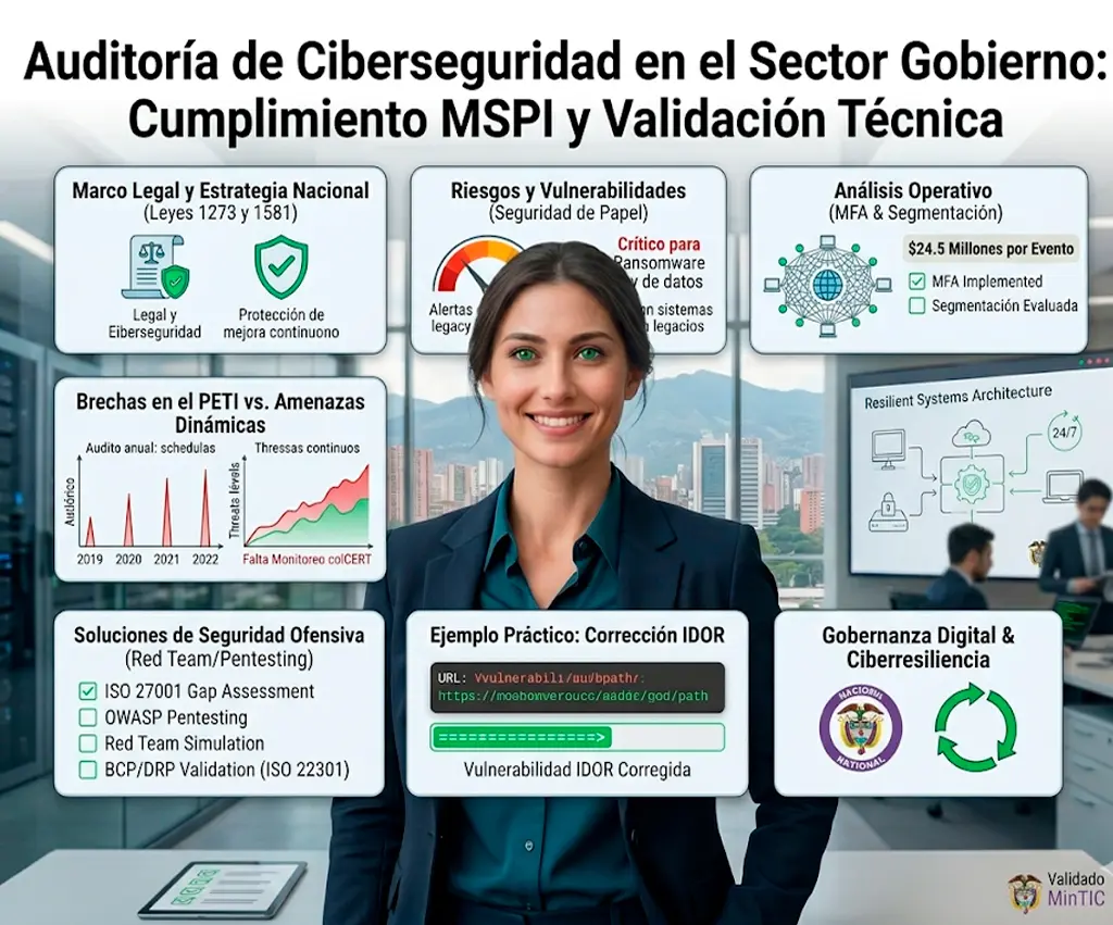 Auditoría de Ciberseguridad en el Sector Gobierno