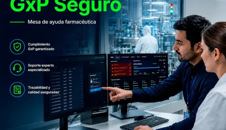 Mesa de ayuda farmacéutica: soporte técnico sin poner en riesgo el cumplimiento GxP