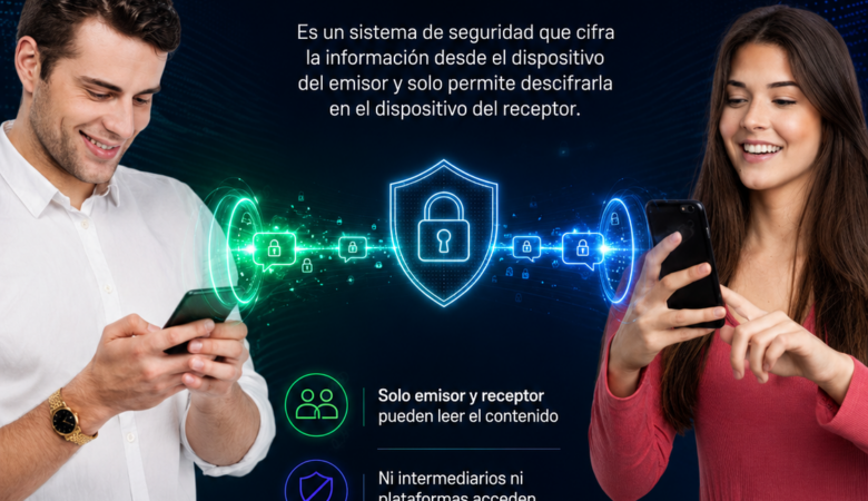 Que significa cifrado de extremo a extremo