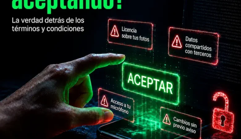 ¿Qué pasa realmente cuando aceptas términos y condiciones sin leer?