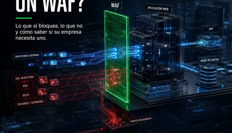 WAF explicado para dueños de negocio: qué bloquea y qué no
